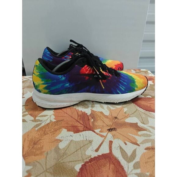 Brooks Launch 7 Tie Dye Rock n Roll Edition Men's Running Shoes Size 12.5 - Picture 2 of 9